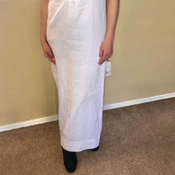 J.Crew Linen Maxi Dress XS - Picture 2 of 10